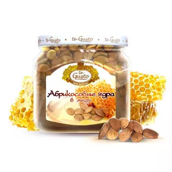 Абрикосовые ядра в меду Te-Gusto, 300 г