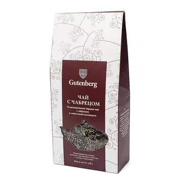 Чай черный с чабрецом и календулой, 100 г