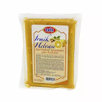 Халва манная с апельсином и арахисом, 400 г