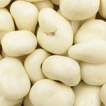 Имбирь в белой шоколадной глазури