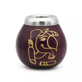 Калабас "Биспо" красный, с окантовкой