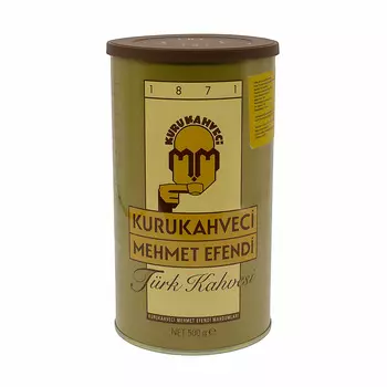 Кофе молотый Kurukahveci Mehmet Efendi жестяная банка, 500 г