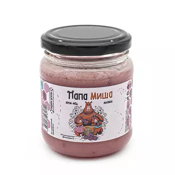 Крем-мёд Папа Миша Малина, 300 г