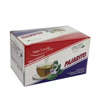 Мате Pajarito Tradiсional в фильтр-пакетах, 25 пак х 2 г
