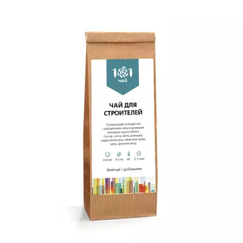 Подарочный чай для строителей (зеленый), 50г