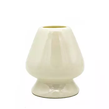 Подставка под венчик для матча белая керамическая