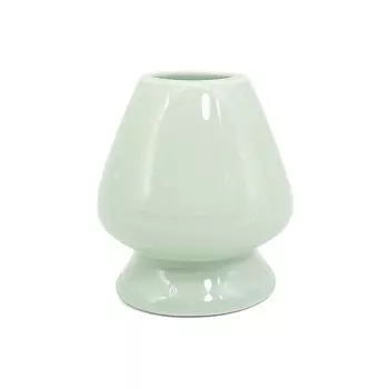 Подставка под венчик для матча мятная, керамическая