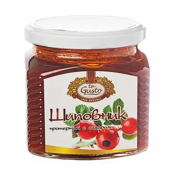 Шиповник протертый с сахаром Te-Gusto, 470 г