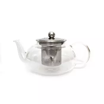 Стеклянный заварочный чайник "Ландыш-2", 600 мл