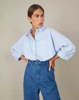 Рубашка с карманами One size