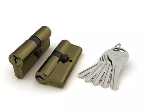 Цилиндровый механизм R300/60 mm (25+10+25)