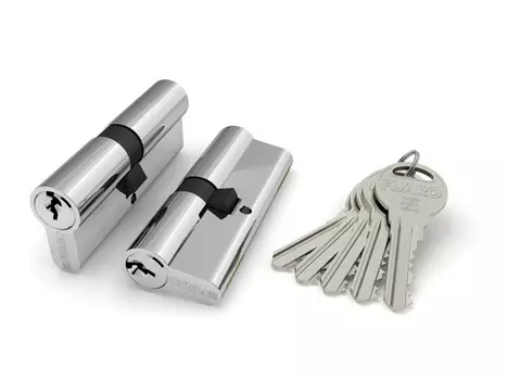 Цилиндровый механизм R300/60 mm (25+10+25)