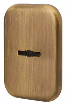 Декоративная квадратная накладка на сувальдный со шторкой PS-DEC SQ CT