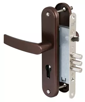 Корпус врезного замка с защёлкой ЗВ4-31/55