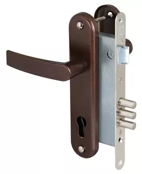 Корпус врезного замка с защёлкой ЗВ4-3