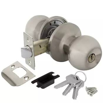 Ручка защелка 6082 (кл./фик.)