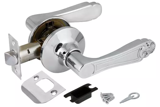 Ручка защелка 637/BL без фик.