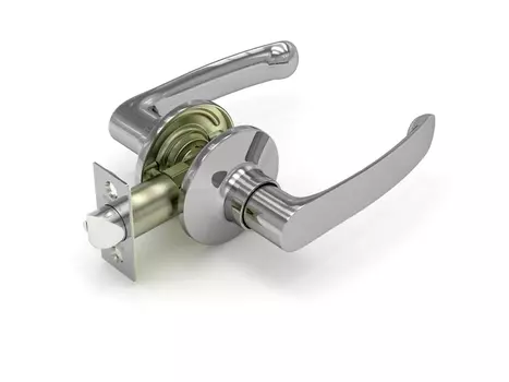 Ручка защелка 882 без. фик.