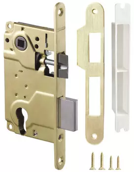 Замок межкомнатный под цилиндр LH 25-50 BOX