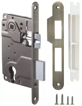 Замок межкомнатный под цилиндр LH 25-50 BOX