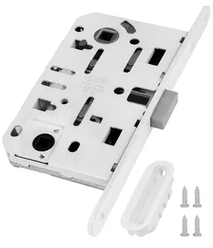 Замок межкомнатный WC с отв. пл. MEDIANA POLARIS