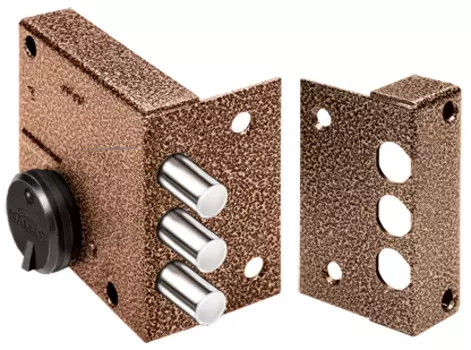 Замок накладной сувальдный Кремень 1.04.51.МА