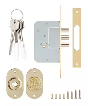 Замок врезной крестообразный 189/3MF 3 кл.