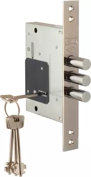 Замок врезной сувальдный 257/L