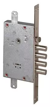 Замок врезной сувальдный с защёлкой 57.535.48