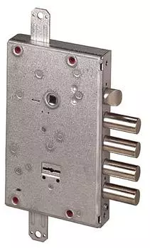 Замок врезной сувальдный с защёлкой NEW CAMBIO FACILE 57.665.48