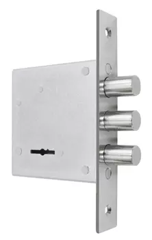 Замок врезной сувальдный ЗВ8-8Д/15