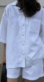 Блуза c коротким рукавом