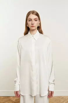 Блуза из струящейся ткани