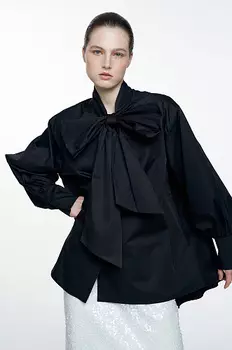 Блуза с бантом