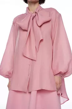 Блуза с бантом