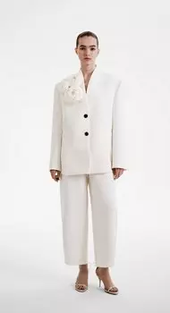 Брюки объемного силуэта