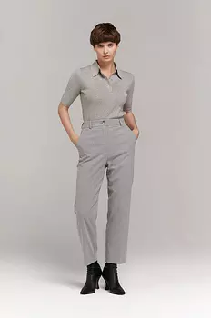 Брюки с высокой посадкой