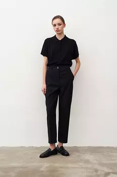 Брюки с высокой посадкой