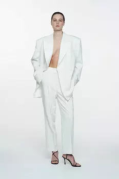 Брюки с высокой посадкой