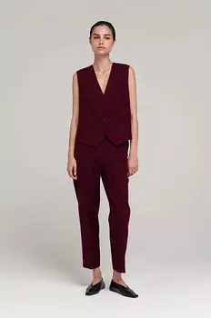 Брюки с высокой посадкой