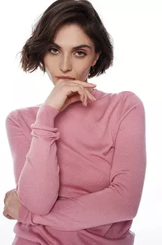 Джемпер из тонкого трикотажа