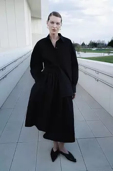 Юбка-миди из хлопка