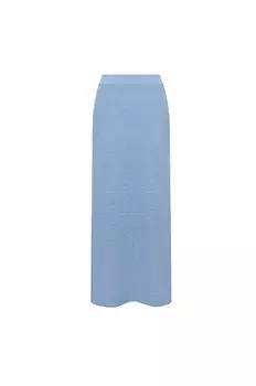 Юбка-миди из трикотажа