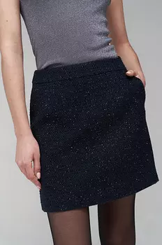 Юбка-мини из твида