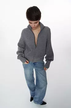 Кардиган на молнии