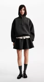 Костюм: анорак и юбка мини