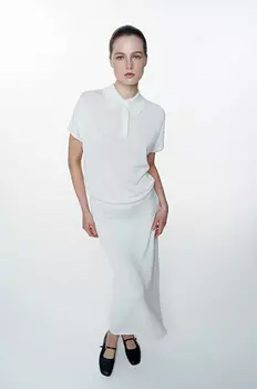 Костюм: поло и юбка