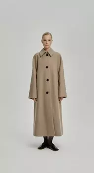 Пальто свободного кроя