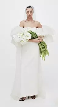 Платье-бандо длины макси