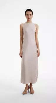 Платье-халтер длины миди